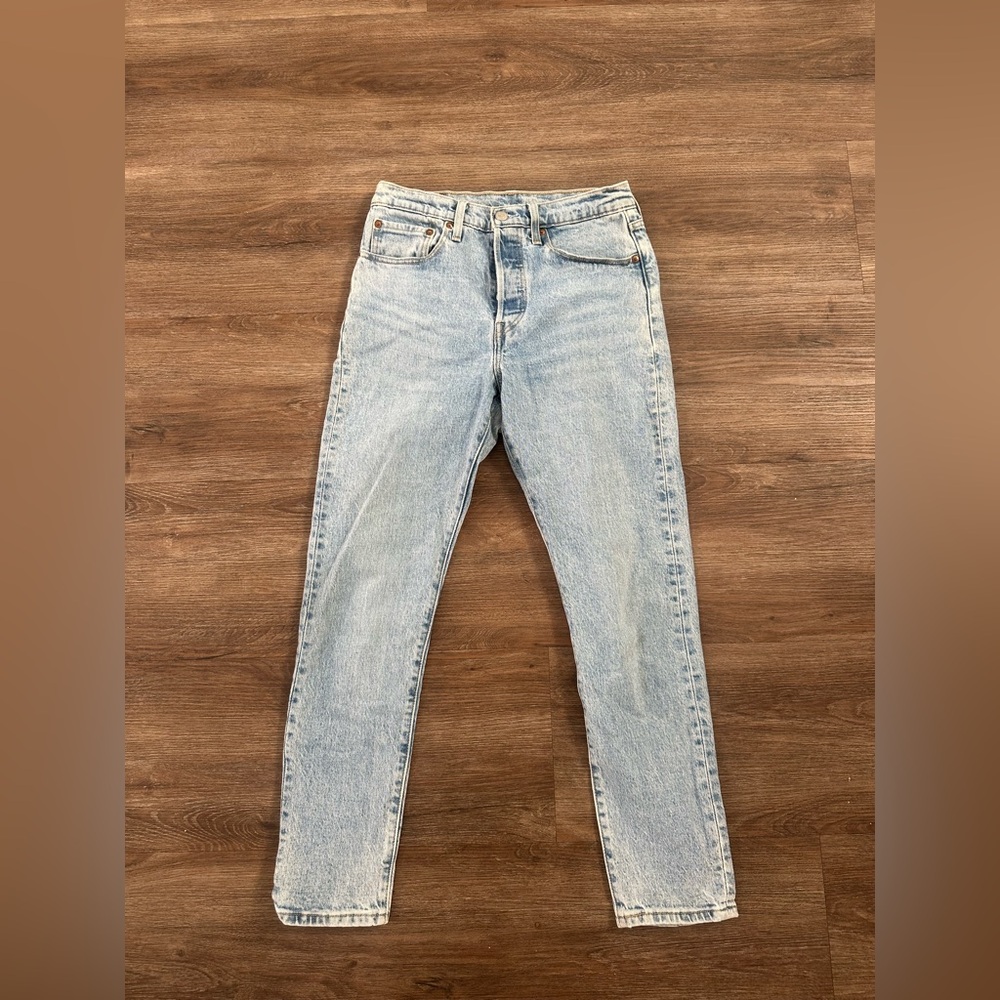 Levi’s 501s Light Blue Denim Jeans